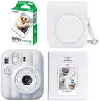 Набор Fujifilm INSTAX Mini 13 Clay White фотокамера мгновенной печати / картридж фотобумага 10 фото / чехол / альбом 64 фото