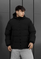 Мужская демисезонная куртка стаф черная спортивная Staff rew black L (403065)