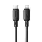Кабель Baseus Silky Series USB-C to Lightning 20W 1 m Black (P10377700113-00)