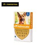 Краплі від паразитів Elanco (Bayer) Advocate для собак від 25 до 40 кг 1 піпетка