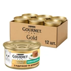 Влажный корм Purina Gourmet Gold Нежные биточки с индейкой и шпинатом 85 г