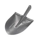 Лопата штикова американка Intertool 0.8 кг з ребрами жорсткості (FT-2000)