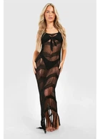 Платье boohoo S Черный GZZ89680