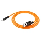 USB кабель Hoco X21 Plus, MicroUSB, 1.0 м., Чорний - 305627