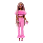 Лялька Barbie Barbiecore Модниця в костюмі з пір'ям, HYV28