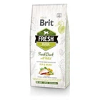 Сухий корм Brit Fresh Active Run&Work для активних дорослих собак з качкою і пшоном