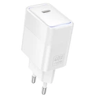 Быстрая зарядка для телефона Type-C / Сетевое зарядное устройство Hoco CS113A Lounge PD40W (1USB-C) (белый)