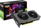 Відеокарта GeForce RTX 3050 8GB Inno3D Twin X2 (N30502-08D6-1711VA41)