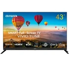 Телевізор 43" Aiwa JH43DT180S, Black, LED, 1920x1080, 60Hz, 1200:1, Android TV, DVB-T2, DVB-C, LAN, Wi-Fi, 3хHDMI, 2хUSB, 2 x 10 Вт, VESA 200x150