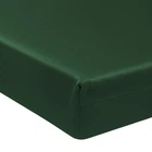 Простынь на резинке по периметру MirSon Satin Light Pro 10-009 Green 80x200+25 см (2200010173055)