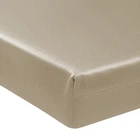 Простирадло на резинці по периметру MirSon Satin Light Pro 10-016 Creamy 80x200+25 см (2200010176605)