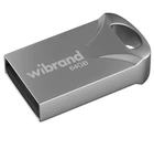 Флеш-накопитель Wibrand Flash USB 2.0 Hawk 64Gb Silver (WI2.0/HA64M1S)