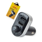 FM модулятор Voin W-3307 USB, MP3, 12-24В, USB быстрая зарядка 3,1A, Bluetooth 5.0