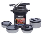 Набір для ланчу ZOJIRUSHI SL-JAF14HG 1.23 л Dark Gray