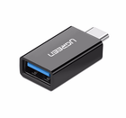 Адаптер UGREEN US173 USB Type-C to USB 3.0 Female OTG Adapter Black (20808)
