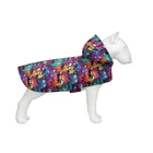 Дождевик для животных WAUDOG Clothes Накидка с капюшоном Зубастые монстры S (356-4048)