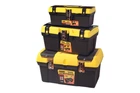 Комплект ящиков Mastertool 12.5" 16" 19" (3 шт.) желтые (79-2001)
