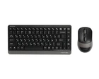 Комплект бездротовий A4Tech FG1110 (Grey) Fstyler клавіатура+миша, чорно-сірий, USB