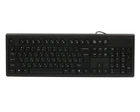 Клавиатура A4Tech KRS-83 USB, черная, 104клав, Большой Enter Comfort Rounded Edge keyboard X-slim