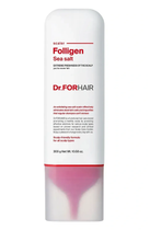 Пілінг для шкіри голови з частинками солі з мертвого моря Dr.FORHAIR Sea Salt Scaler 300мл