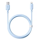 Кабель USB Baseus Silky Series Lightning 2.4A (P1037770) Blue 1m 76148