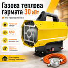 Газовий обігрівач 30 кВт, промислова теплова гармата для складу, майстерні та теплиці