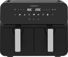 Мультипечь на 2 чаши Ardesto AF-H-EDB9L 4.5х2 л 1700 Вт черная 5235511