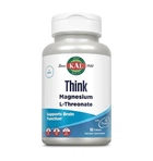 Магній L-треонат, Magnesium L-Threonate, KAL, 2000мг, 60 таблеток (CAL-27193)
