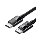 Кабель мультимедійний DisplayPort M to DisplayPort M 1.0m V1.4 braided DP114 black Ugreen (80390)