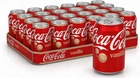 Упаковка безалкогольного газованого напою Coca-Cola Vanilla 0.33 l х 24
