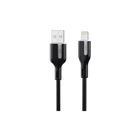 Дата кабель USB 2.0 AM to Lightning 1.0m 2.4A black Choetech (XAL-0003-BK-V2)
