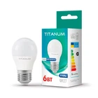 LED лампа TITANUM G45 6W E27 4100K