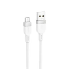Кабель Hoco X109 Energy USB Type-A — MicroUSB 1 м 2.4 A силикон White