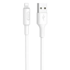 Кабель HOCO X25 USB — Lightning 2 A 1 м ПВХ для зарядки и синхронизации White