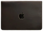 Кожаный чехол-конверт на магнитах для MacBook 15 дюйм, темно-коричневый, натуральная кожа Crazy Horse, ручная работа, 38×25,5 см 58679
