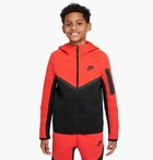 Детская толстовка Nike Sportswear Tech Fleece Red/Black S Красная HV5867-011