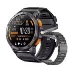 Чоловічий смарт-годинник Modfit Pathfinder GPS Compass Black Steel з AMOLED дисплеєм та подарунковим ремінцем