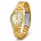 Жіночий годинник Casio LTP-V002G-9B3 Золотистий ( AT1141-0378 )
