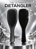 Універсальна професійна щітка для волосся The Ultimate Detangler чорна — для вологого та сухого волосся