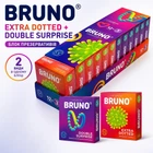 Презервативи Bruno Extra Dotted + Double Surprise 36 шт (12 упаковок по 3 шт) (ROZ6400230342)