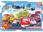 Пазлы "Супер крылья №3", 70 элементов G-Toys (UW232)