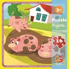 Пазлы ТМ "G-Toys" из серии "Ферма. Поросята", 16 элементов (LA03) G-Toys (LA03)