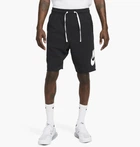 Шорти чоловічі Nike Club Alumni Hbr Ft Short S Чорно-білий DX0502-010