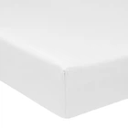 Простирадло на резинці MirSon двоспальне 180x190+25 см 11-2107 White Бязь Premium (2200001081451)