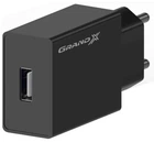 Мережевий зарядний пристрій Grand-X CH-03B USB 5V 2.1A з захистом від перенавантажень