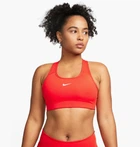 Спортивный топ женской Nike Swoosh Bra L Оранжевый BV3636-633