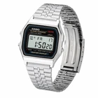 Мужские часы Casio A159W-N1 Серебристые ( AT1141-0345 )