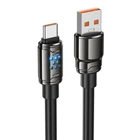 USB Кабель Hoco U143 Joy USB-A to Type-C 5A 1.2m Black