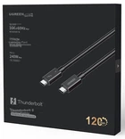 Кабель Ugreen Thunderbolt 5 USB Type-C - USB Type-C 240 Вт 80 Гбіт/с 16K (45996)