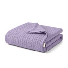 Плед Cosas Lavander Knitted Braid 75х95 (4822052105566)